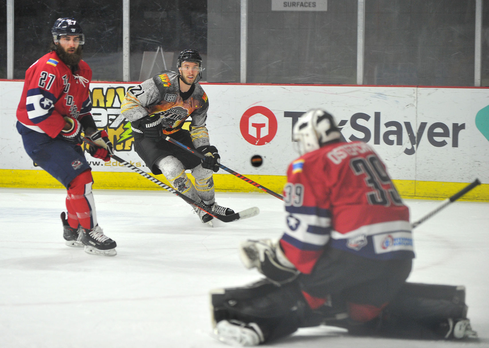 Quad City Storm hosting the Evansville Thunderbolts